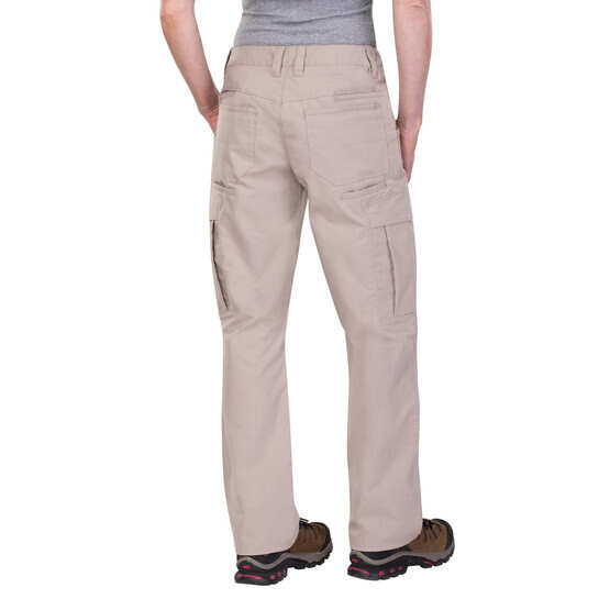 Vertx Fusion Stretch Tactical Women's Pant in khaki from back